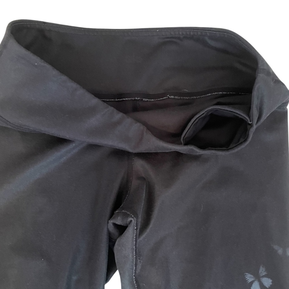 Alo Yoga Black and White  Butterfly Leggings Women’s Size S - Picture 5 of 9